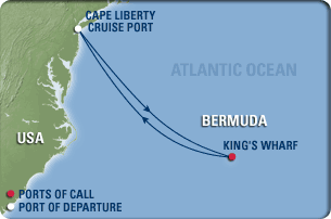 cruise to bermuda from bayonne nj