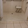 better view of roll in shower