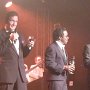 Acting as Dean Martin, Sammy Davis Jr, Frank Sinatra