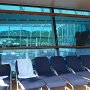 Lounge chairs in the shade on Deck 14
