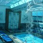 Solarium view from outside Deck 14