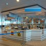 Oceanview Café the different food islands
