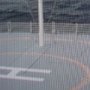 Heliport taken from the TV