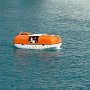 one of our lifeboats, they lower at least one in each port to make sure all is ok with it.