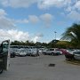 this is a gigatic parking lot with lots and lots and lots of busses