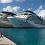 Celebrity Soltice docked just beside the Celebrity Equinox.  They are sister ships.
