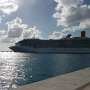 These look like two Costa Ships side by side at another pier
