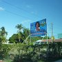 all signs are in English as English is the first language of  Belize