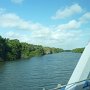 this river dumps into the Caribbean Ocean