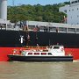 these crew help the tanker going though the Canal