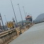 entering the Pedro Miguel Locks