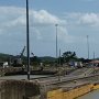 entering the Pedro Miguel Locks