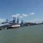 this is a very important dock for shipping containers