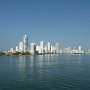 Arriving at Cartagena, Columbia - these are the condos in the newer part