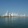 Arriving at Cartagena, Columbia - these are the condos in the newer part