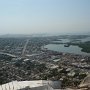 some of the industries are down there near the water, the execs take boats (furnished by the company) to get to work as they live in the Condos on the other side