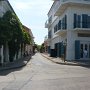 looking down the street