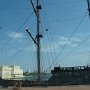 old pirate ship that is used for tours