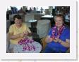 DSCN3490 * Elizabeth and Barbara making Leis * 2288 x 1712 * (813KB)