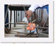 DSCN4277 * glass blowing factory making a sea turtle * 2288 x 1712 * (854KB)