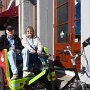 Bob & Suzanne on a pedicycle before our walking tour