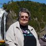 Suzane & Norman at the base of the Montmorency Falls
