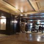 some of the stores on both sides of this corridor