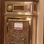 mail box at elevators at each floor your letter would end up here